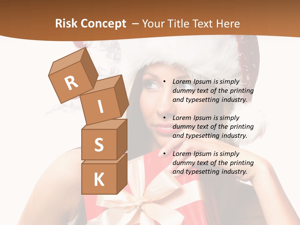 Joyful Xmas Tree PowerPoint Template