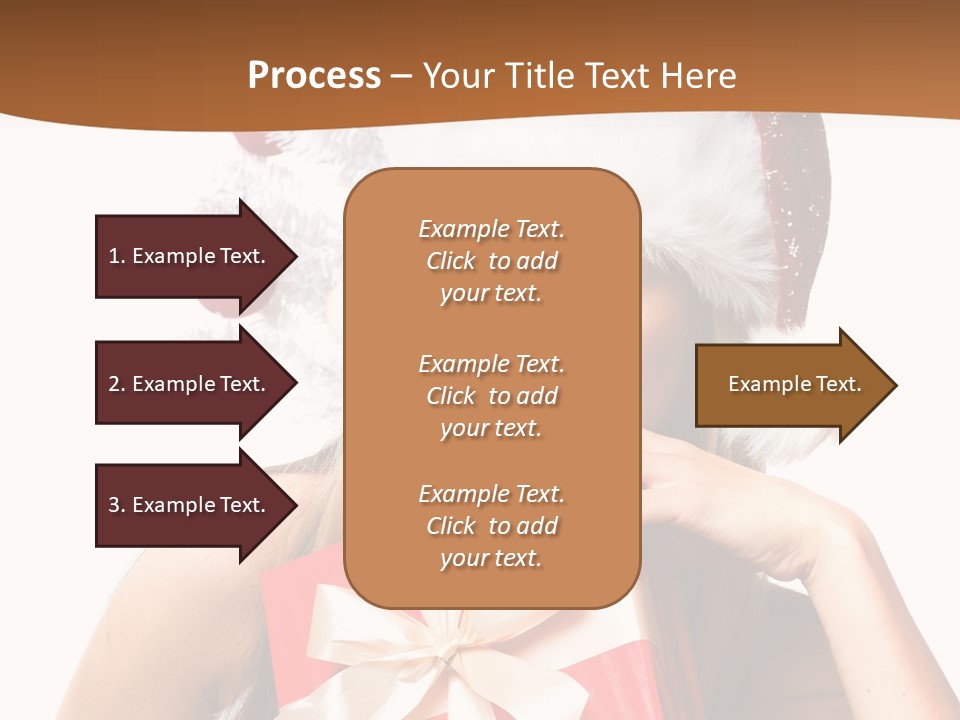 Joyful Xmas Tree PowerPoint Template