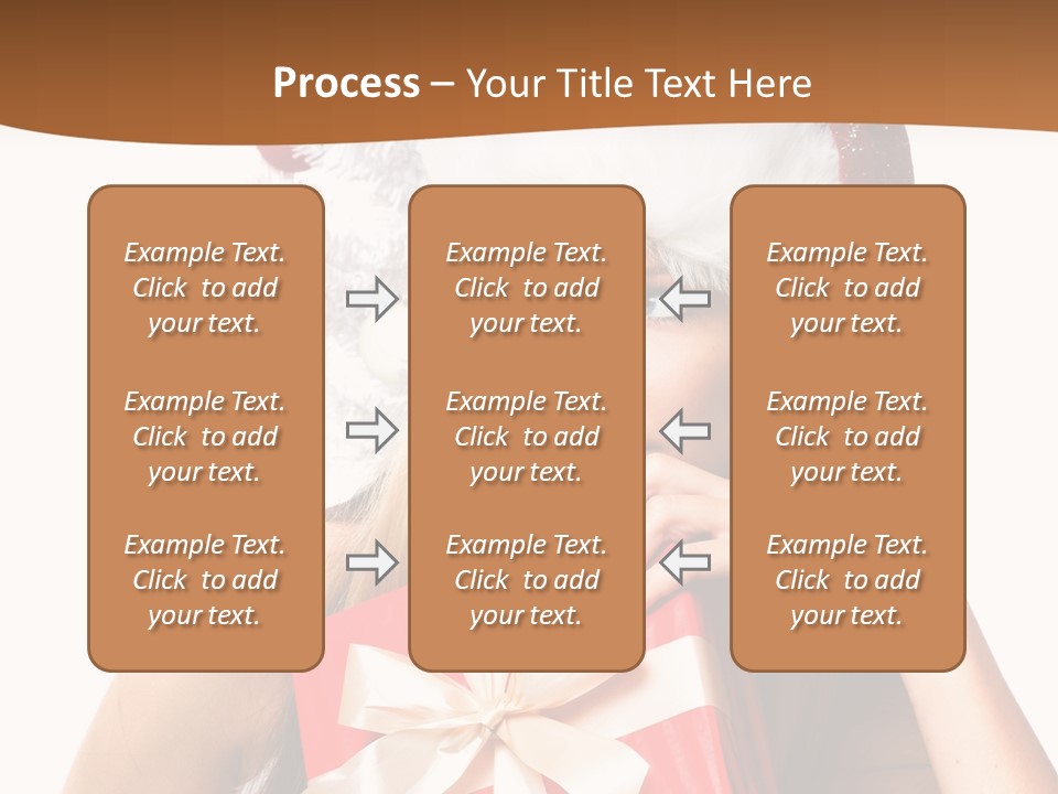 Joyful Xmas Tree PowerPoint Template
