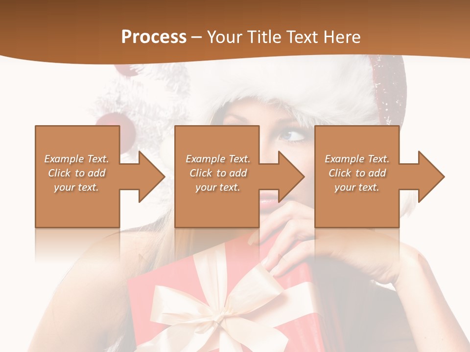 Joyful Xmas Tree PowerPoint Template