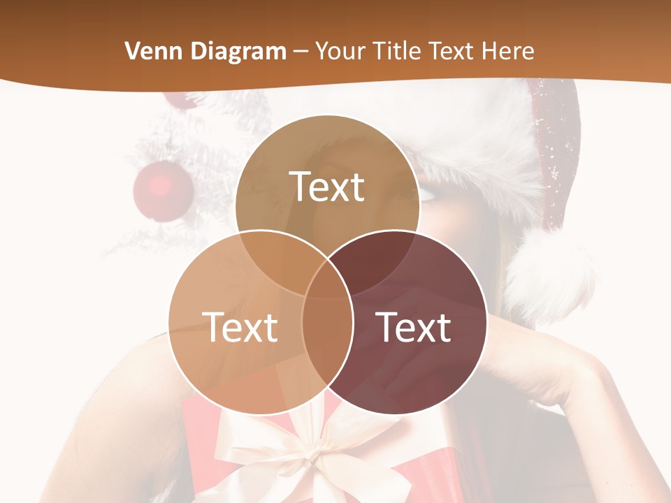 Joyful Xmas Tree PowerPoint Template