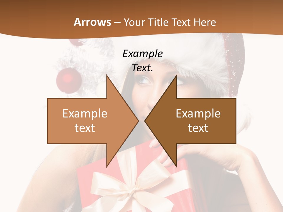 Joyful Xmas Tree PowerPoint Template
