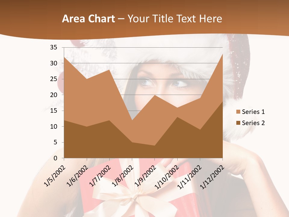 Joyful Xmas Tree PowerPoint Template