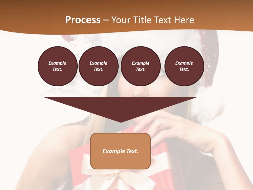 Joyful Xmas Tree PowerPoint Template