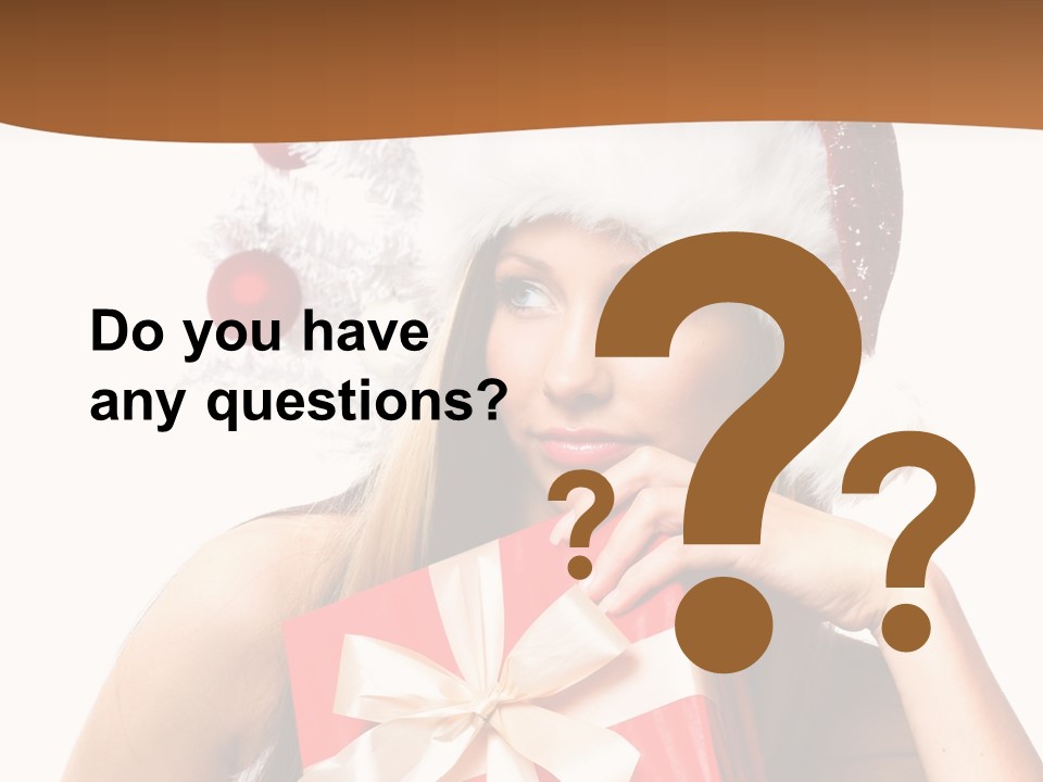 Joyful Xmas Tree PowerPoint Template