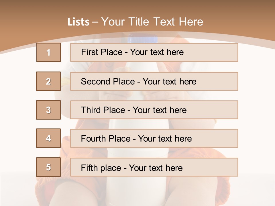 Chair Per On Profe Ional PowerPoint Template