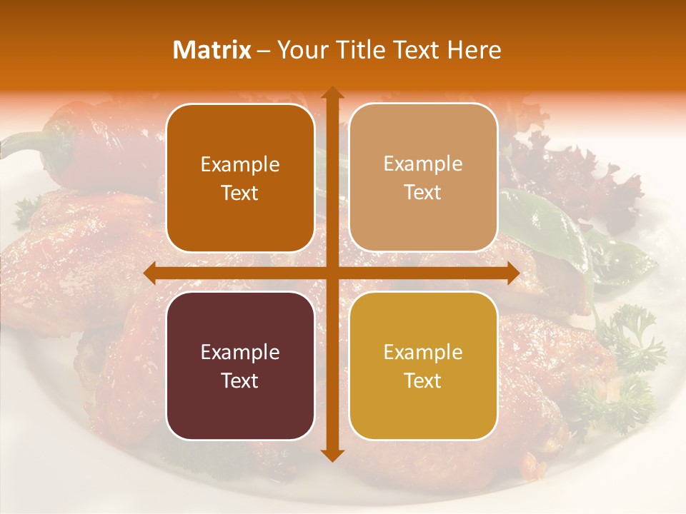 Restaurant Fowl Background PowerPoint Template