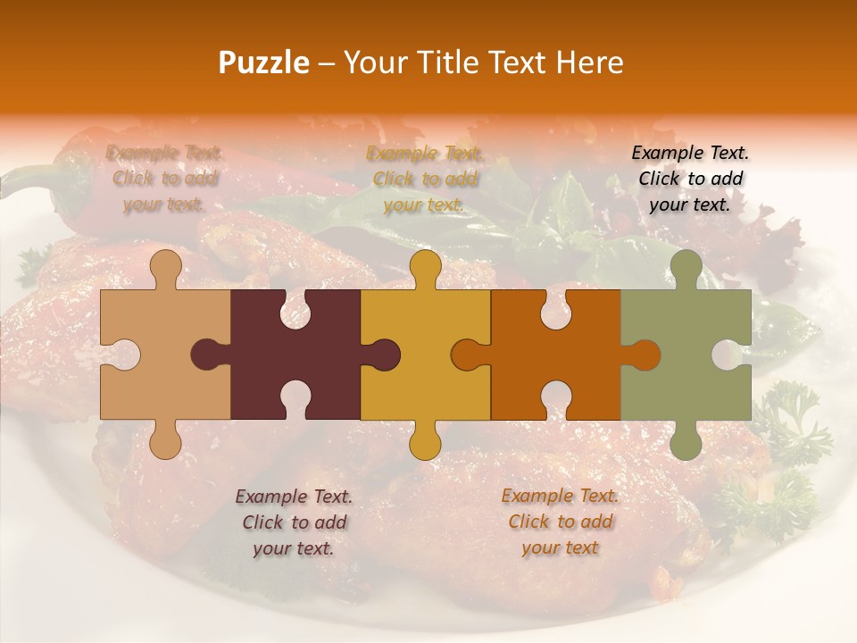 Restaurant Fowl Background PowerPoint Template