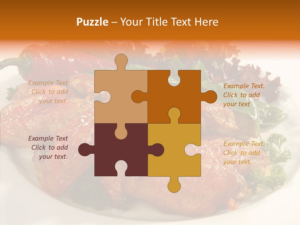 Restaurant Fowl Background PowerPoint Template