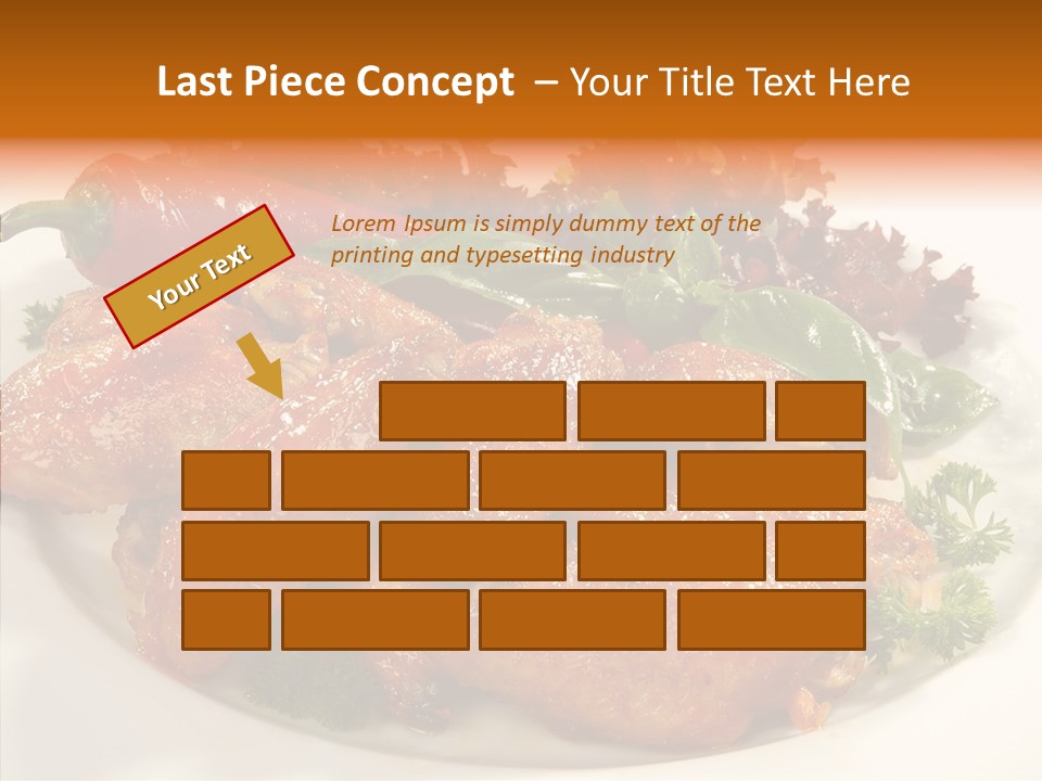 Restaurant Fowl Background PowerPoint Template