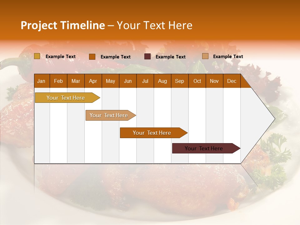 Restaurant Fowl Background PowerPoint Template