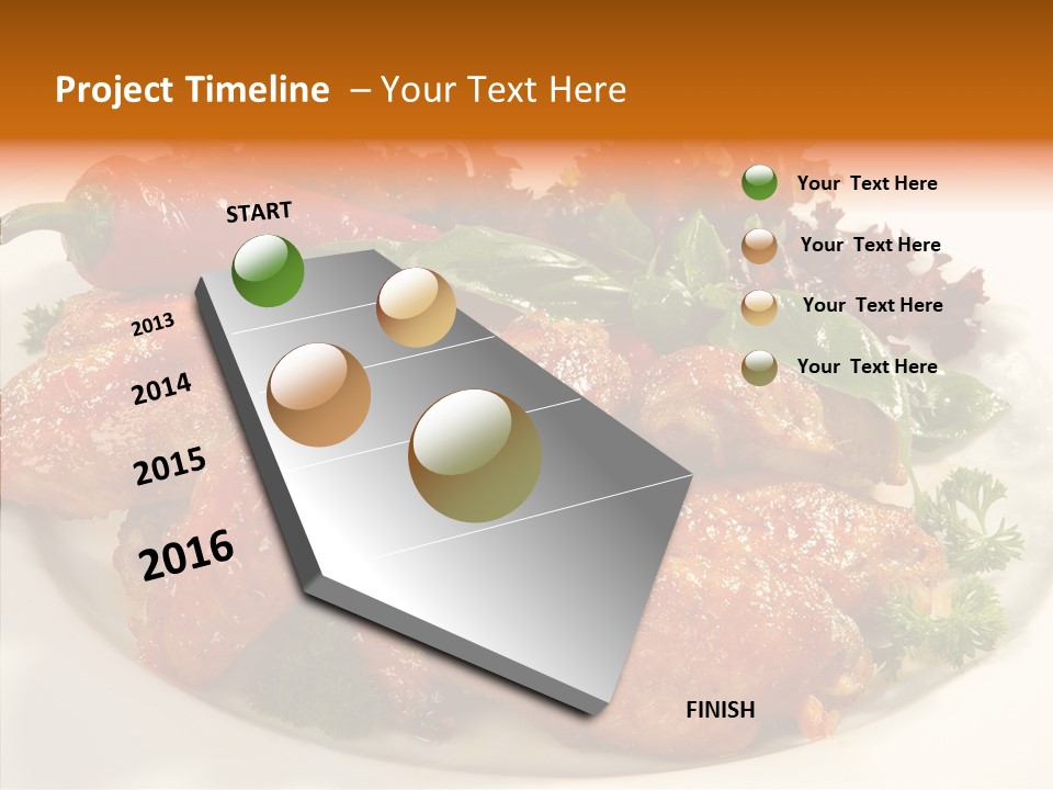 Restaurant Fowl Background PowerPoint Template