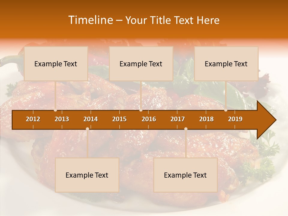 Restaurant Fowl Background PowerPoint Template