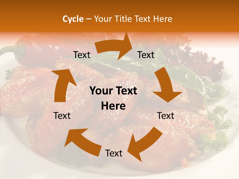 Restaurant Fowl Background PowerPoint Template