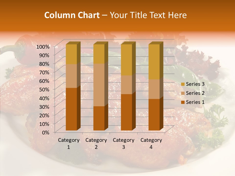 Restaurant Fowl Background PowerPoint Template