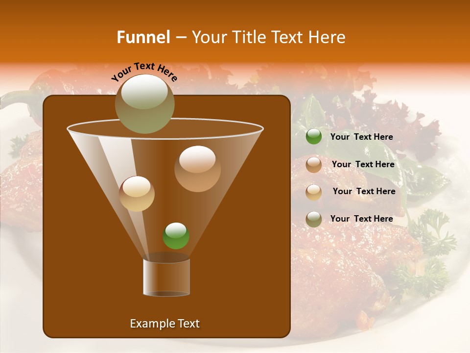 Restaurant Fowl Background PowerPoint Template