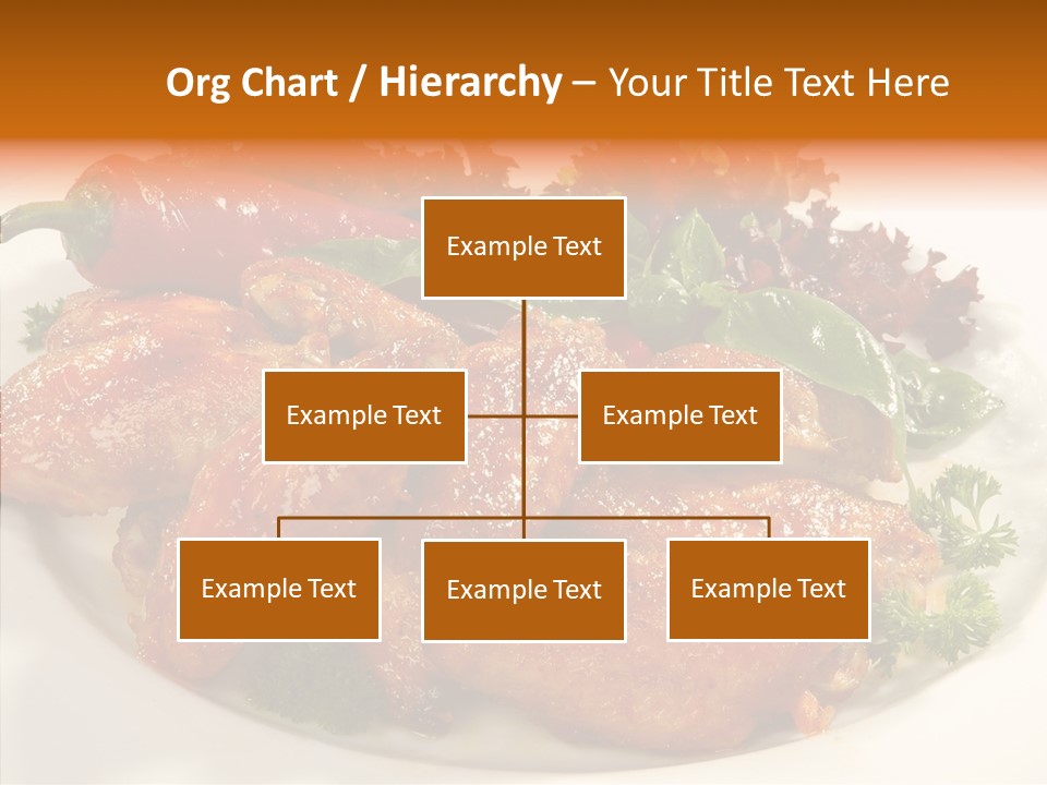 Restaurant Fowl Background PowerPoint Template