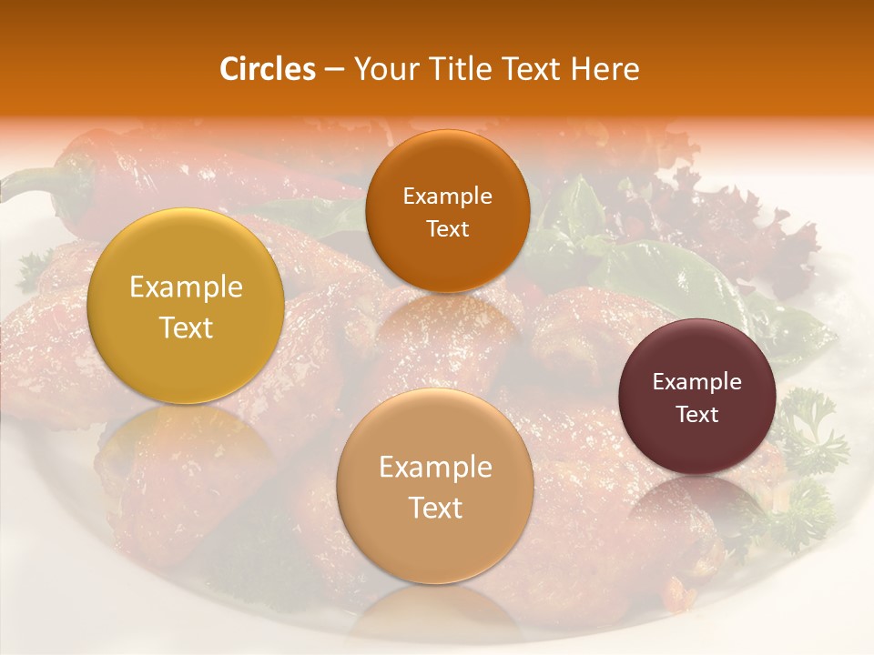 Restaurant Fowl Background PowerPoint Template