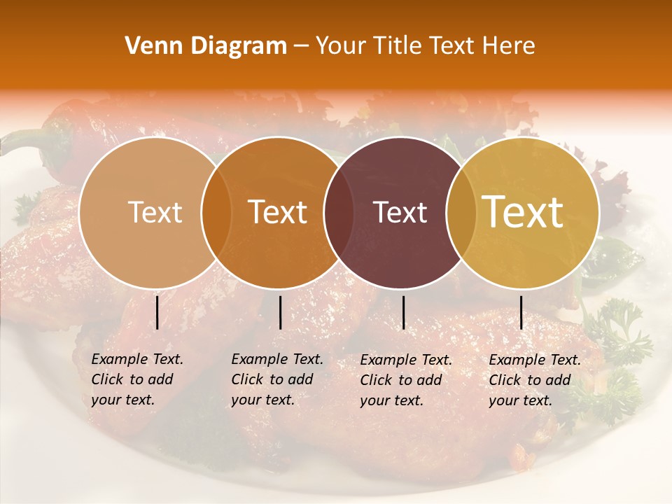 Restaurant Fowl Background PowerPoint Template