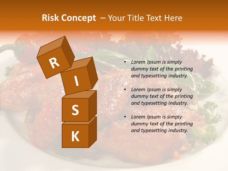 Restaurant Fowl Background PowerPoint Template