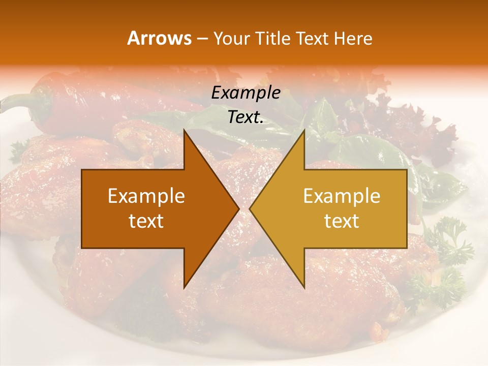 Restaurant Fowl Background PowerPoint Template