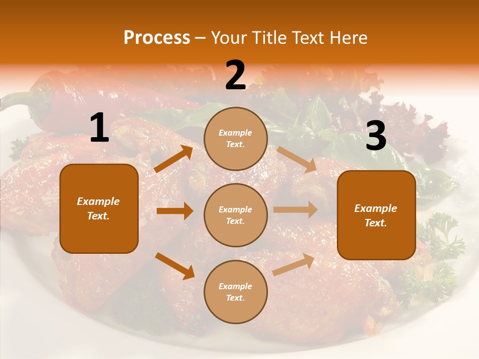 Restaurant Fowl Background PowerPoint Template