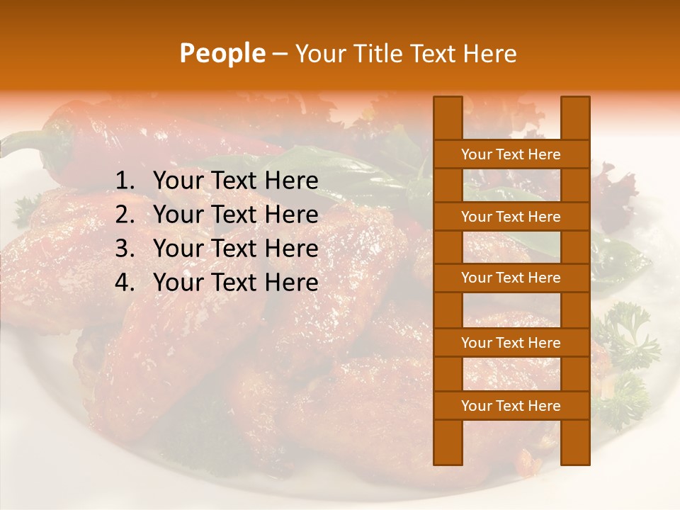 Restaurant Fowl Background PowerPoint Template