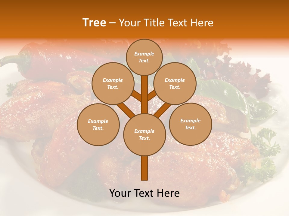 Restaurant Fowl Background PowerPoint Template