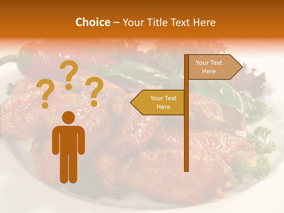 Restaurant Fowl Background PowerPoint Template