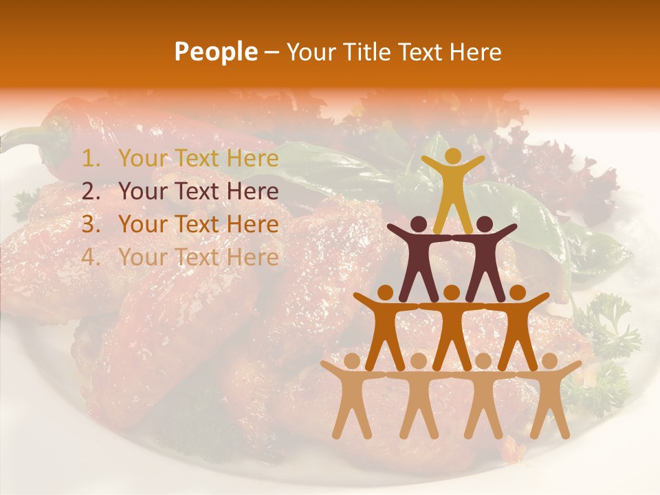 Restaurant Fowl Background PowerPoint Template