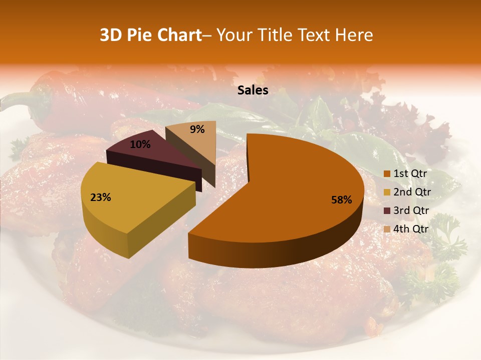 Restaurant Fowl Background PowerPoint Template