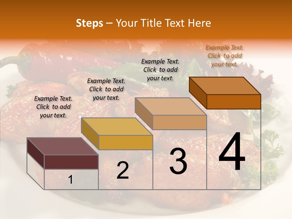 Restaurant Fowl Background PowerPoint Template