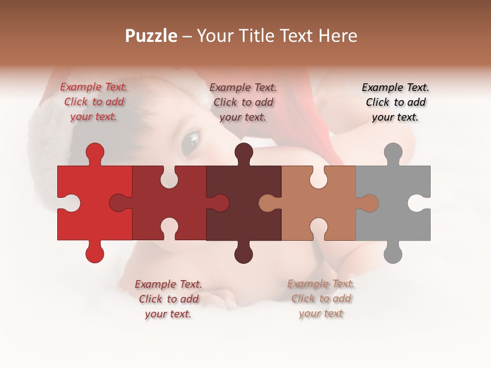 Celebration Holiday Hat PowerPoint Template