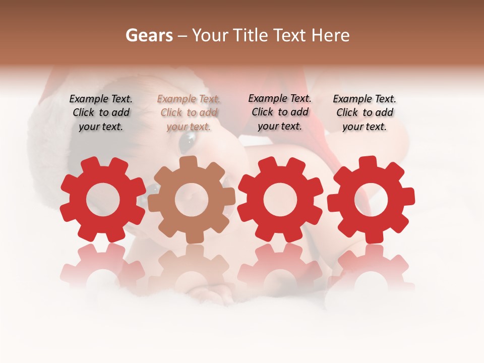 Celebration Holiday Hat PowerPoint Template