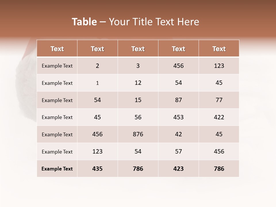 Celebration Holiday Hat PowerPoint Template