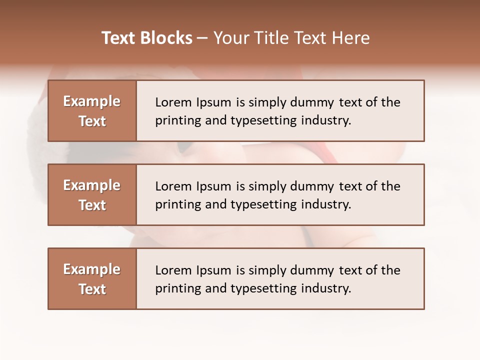 Celebration Holiday Hat PowerPoint Template