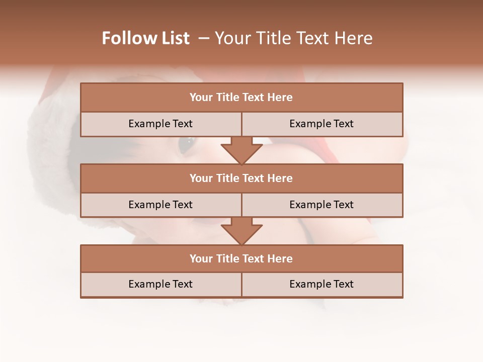 Celebration Holiday Hat PowerPoint Template