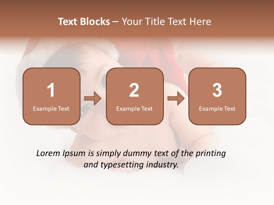 Celebration Holiday Hat PowerPoint Template