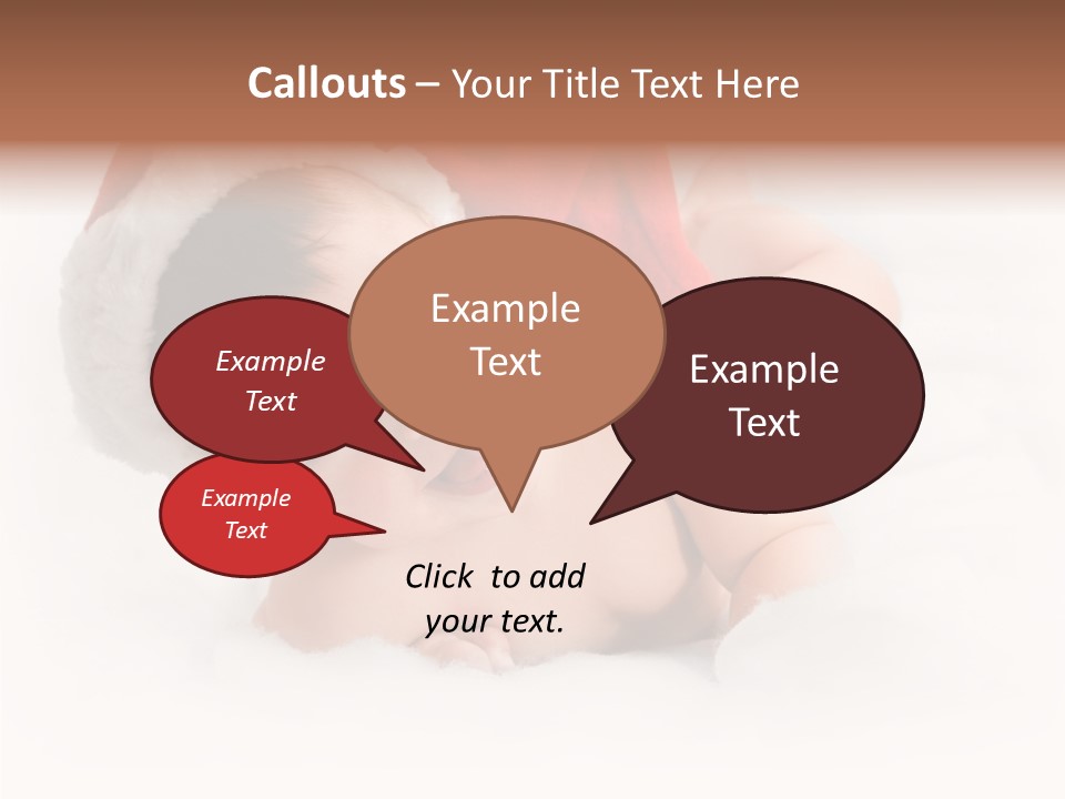 Celebration Holiday Hat PowerPoint Template