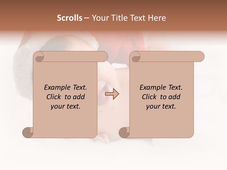 Celebration Holiday Hat PowerPoint Template