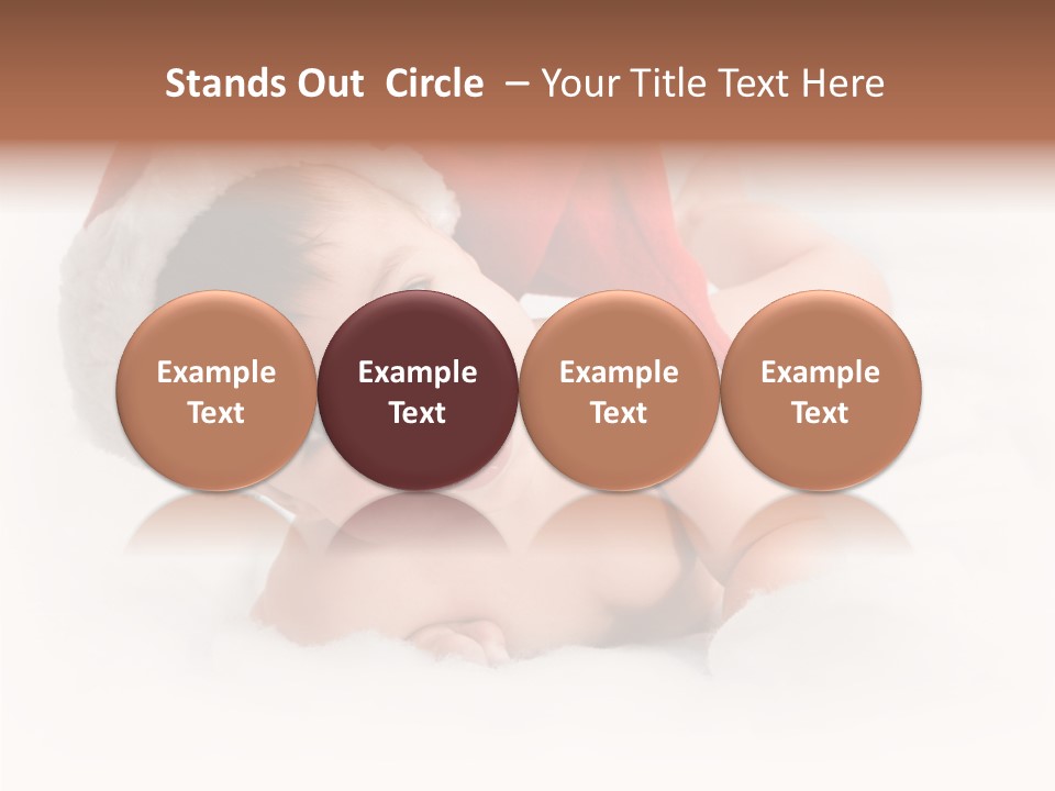 Celebration Holiday Hat PowerPoint Template