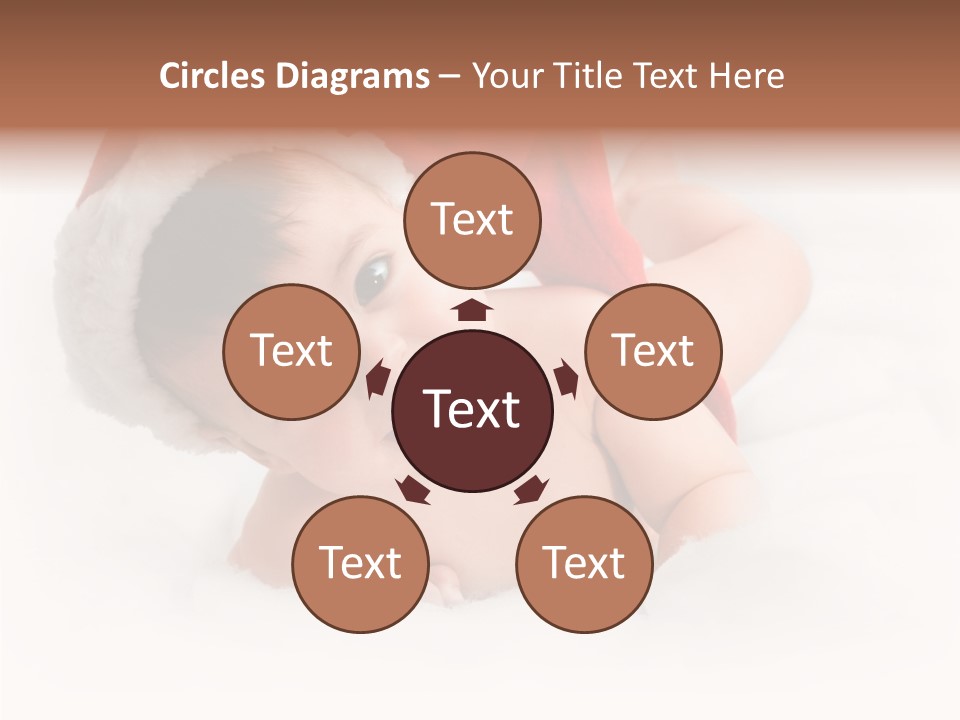 Celebration Holiday Hat PowerPoint Template