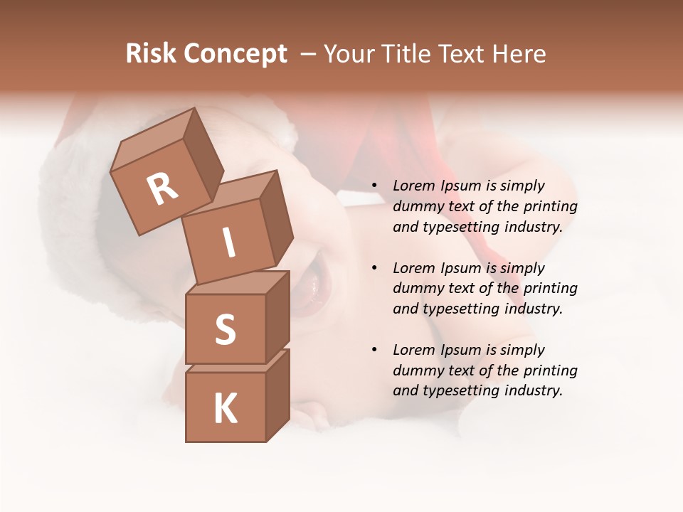 Celebration Holiday Hat PowerPoint Template