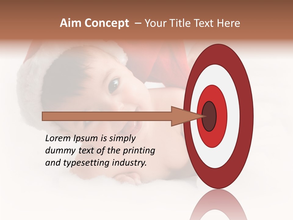 Celebration Holiday Hat PowerPoint Template