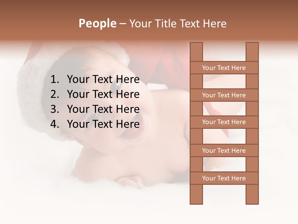 Celebration Holiday Hat PowerPoint Template