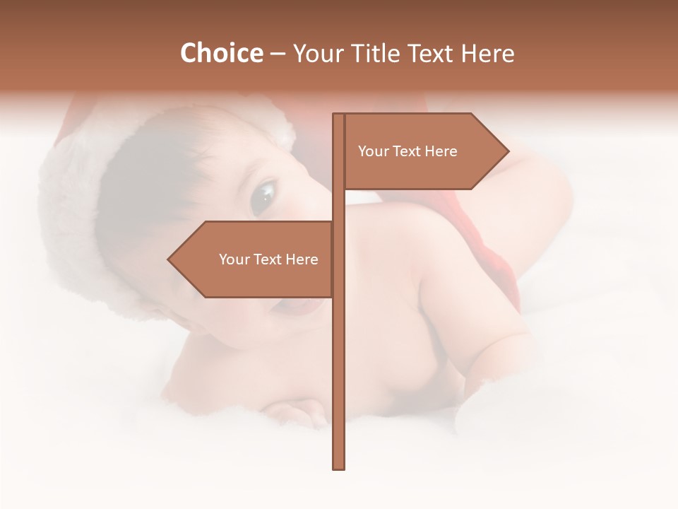 Celebration Holiday Hat PowerPoint Template