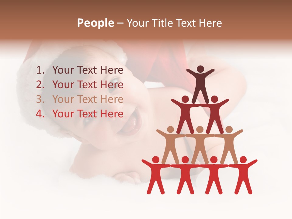 Celebration Holiday Hat PowerPoint Template