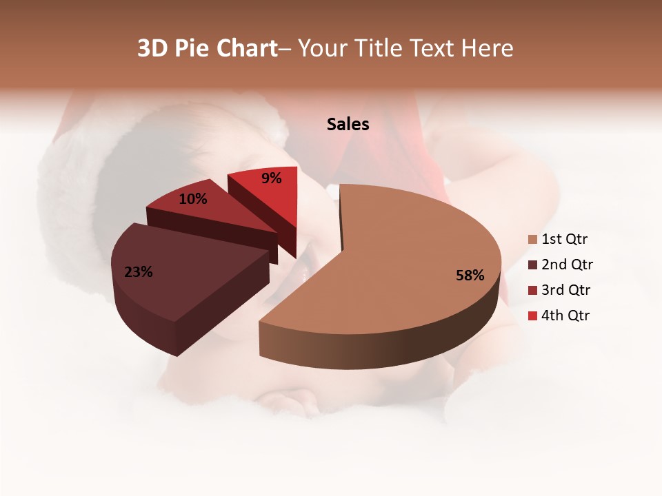 Celebration Holiday Hat PowerPoint Template