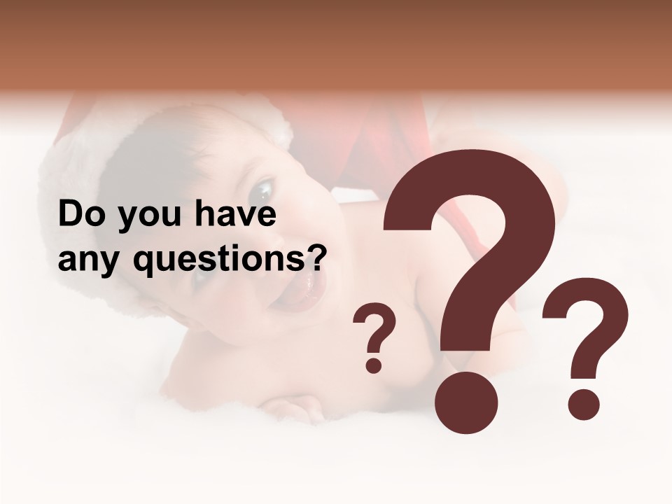 Celebration Holiday Hat PowerPoint Template