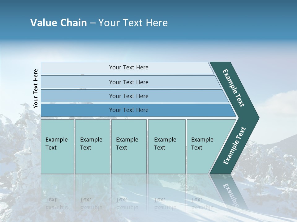 Park Freeze December PowerPoint Template
